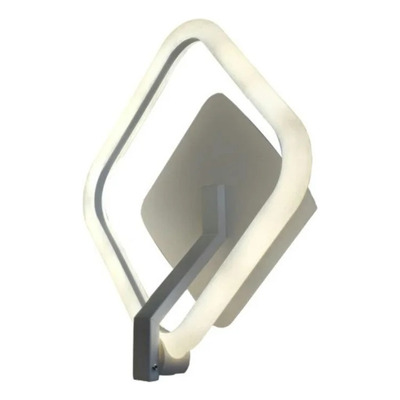 Aplique Pared Deplay Blanco Led 15w Deco Moderno Cie