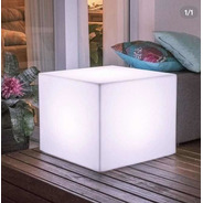 Cubo Iluminado - Puff Led - Mesa - Box 55