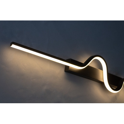 Aplique Pared Dada 19193/ng Negro Led 22w Deco Moderno Cie