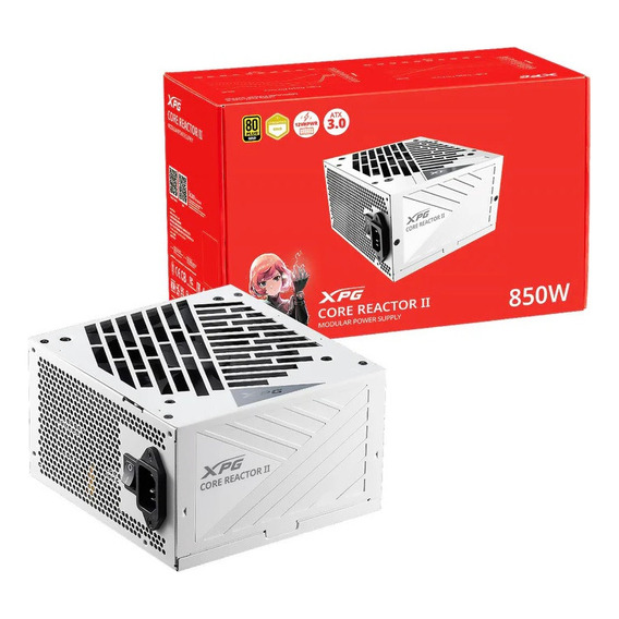 Fuente De Alimentación Xpg 850w Core Reactor Ii Blanco