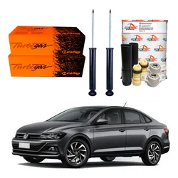  Kit Amortecedor Traseiro Virtus 1.0 Tsi 2018 A 2023