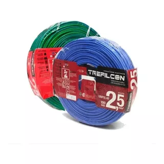 Cable Unipolar Trefilcom 2.5mm Rollo X100 Metros