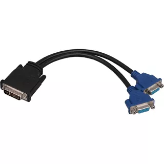 Adaptador Dvi 24+5 Pines A 2 Vga Hembra