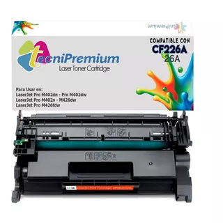 Toner Generico Nuevo Cf226a 26a Para M426dw M426fdw Con Chip