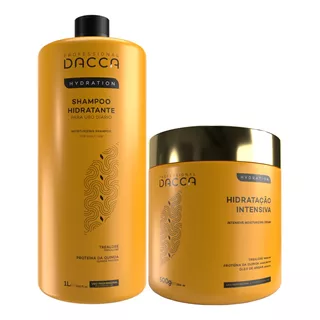 Dacca Kit Shampoo 1l + Hidratação Profissional De Salão