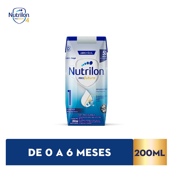 Leche Formula Liquida Nutrilon 1 En Brick 24 Unidades