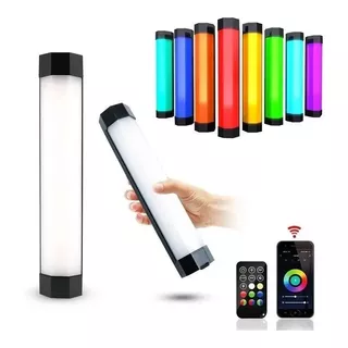 Espada Bastão De Led Luxceo P200 Fotografia Rgb Powerbank Cor Da Estrutura Preto 5v