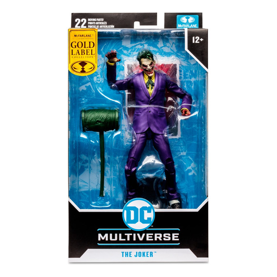 Figura De Acción Dc Multiverse Gold Label Collection Joker