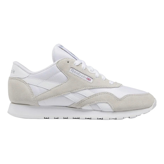 Tenis  Reebok Hombre Caballero Blanco Classic Leather Nylon