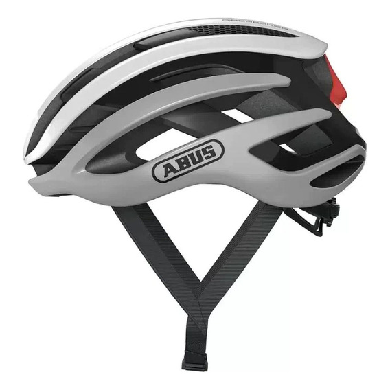 Casco De Ciclismo Abus Airbreaker Blanco/gris Talla S