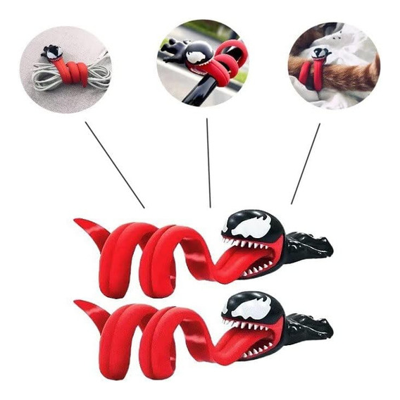 Venom Decorativo Para Manillar De Moto Bici, Cable, Pulsera 
