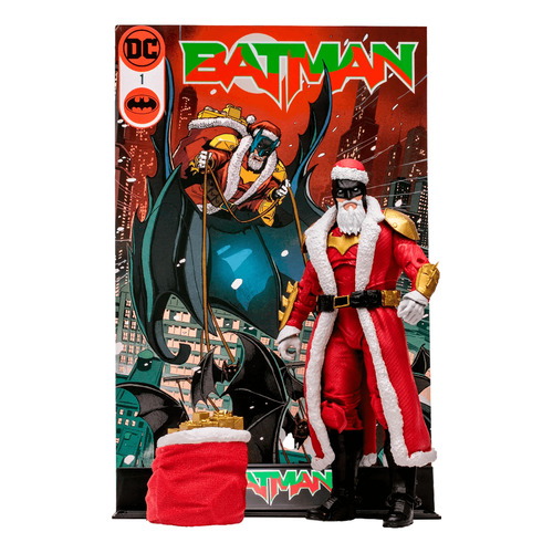 Mc Farlane Dc Figura 18cm Articulado Multiverse Batman Santa