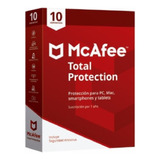 Antivirus Mcafee Total Protection Para 10 Dispositivos