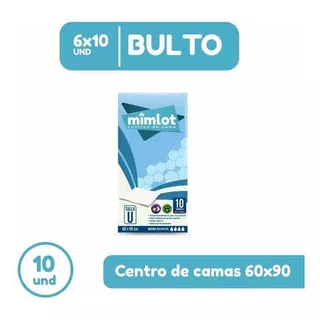 Centro De Cama Mimlot Bulto 6 X 10und