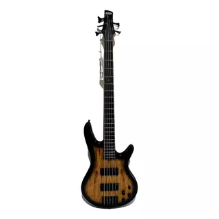 Ibanez Bajo Electrico Gsr205sm-ngt Acabado Del Cuerpo Laqueado Cantidad De Cuerdas 5 Color Natural Sunburst Orientación De La Mano Diestro