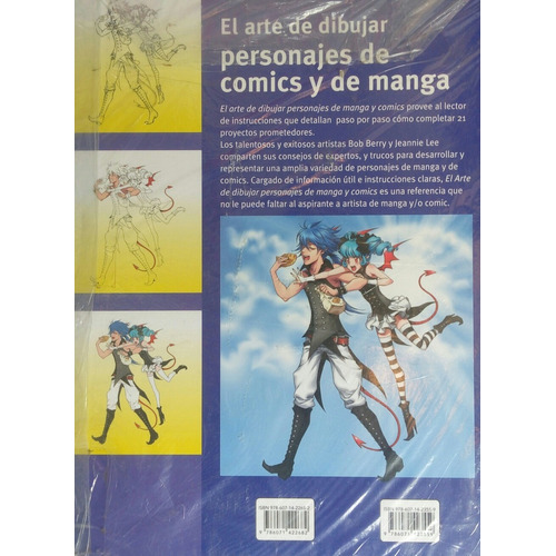 El Arte De Dibujar Personajes De Comics Y De Manga - Mirlo