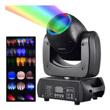 130w Cabeza Movil Led Dmx Alta Velocidad Gobos Multicolor