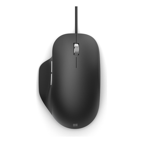 Mouse Microsoft Ergonomic Black Usb Color Negro
