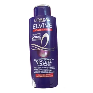 Shampoo Loreal Elvive Violeta Matizador Pack X2 + Envío
