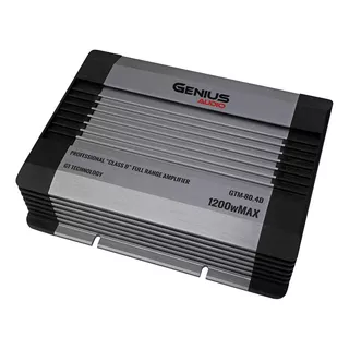 Amplificador Genius Gtm-80.4d Full Range 4 Ch Clase D