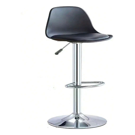 Adjustable Swivel Barstools With Backrest  Footrest 360°