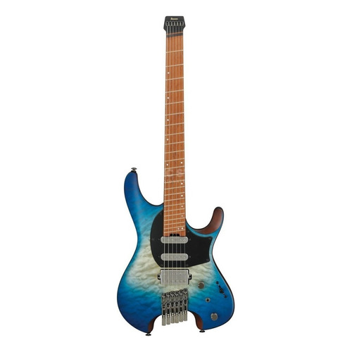 Guitarra eléctrica Ibanez QX54QM de arce/nyatoh 2021 blue sphere burst matte mate con diapasón de arce