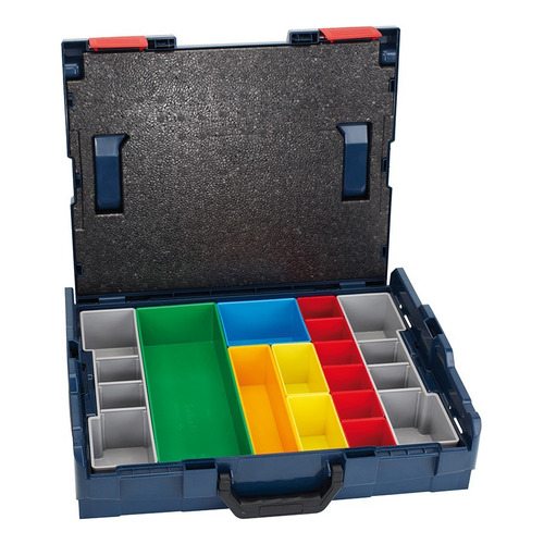 Caja De Herramientas Bosch L-boxx 102 Con Set Para 13 Piezas Color Azul