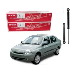  Par Amortecedor Traseiro Clio Sedan 1.0 1.6 1998 A 2002