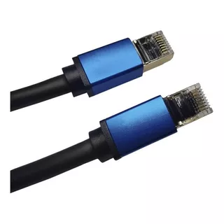 Patch Cord 20 Mts Cat7 Negro-azul Cobre