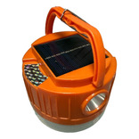 Farol Linterna Led Solar Para Camping Recargable Usb Calidad