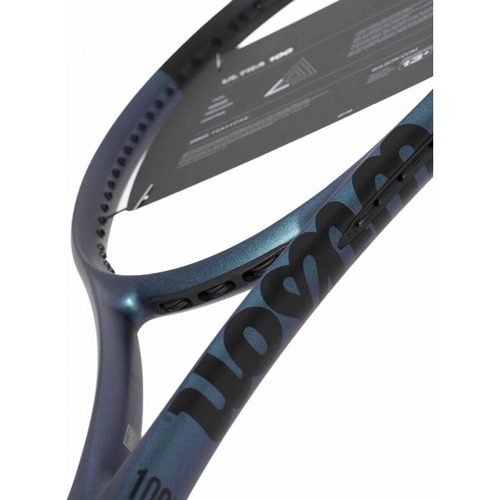 Wilson Ultra 100 V4 raqueta de tenis grip 4 3/8 color Azul Perlado 300 gramos grafito