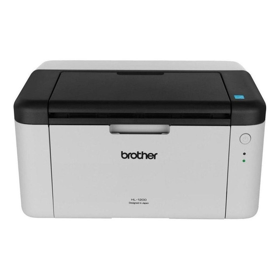 Impresora simple función Brother Láser USB HL-1200 blanca y negra 220V - 240V