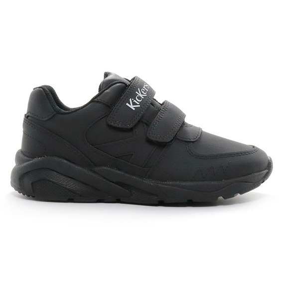 Zapatillas Kickers Miles Color Negro Para Niños Unisex