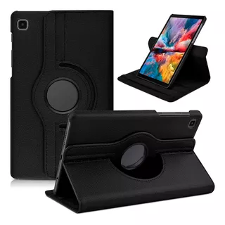 Capa Giratória Para Tablet Galaxy Tab A7 Lite 8.7 T225 T220 Cor Preto