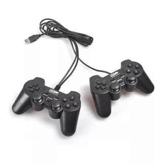 Pack Kit 2 Joystick Control Mando Analogico Usb Pc Consolas 