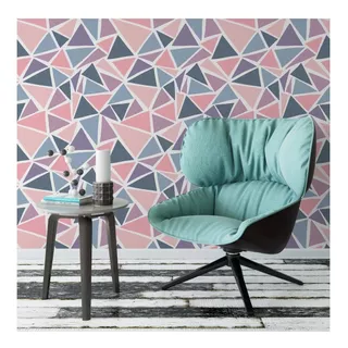 Vinilo Adhesivo Para Pared Empapelados Murales Geometricos