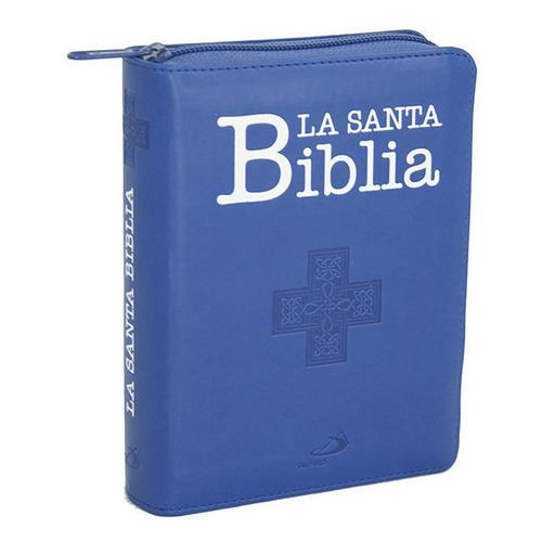 La Santa Biblia - Ediciãâ³n De Bolsillo Con Funda De Cremallera, De Martín Nieto, Evaristo. San Pablo, Editorial, Tapa Blanda En Español