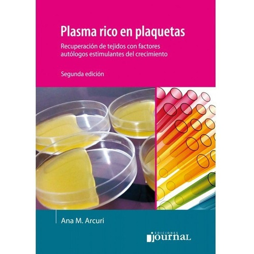 Plasma Rico En Plaquetas 2da Edicion