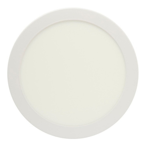 Lamparas Plafon Led Sica Techo 18w Circular Redondo Aplicar Color Blanco