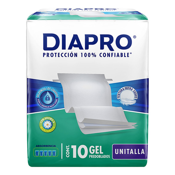 Protectores predoblados Diapro unitalla 10 piezas