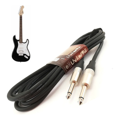 Proel Lwgc100lu03 Cable Instrumento Guitarra Bajo 3 Metros