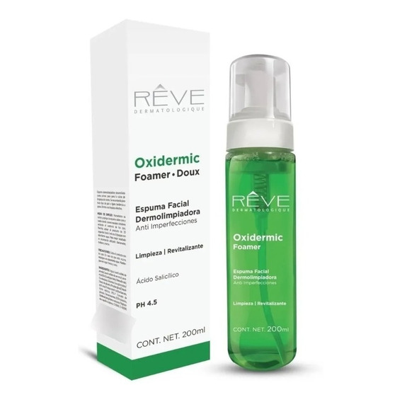 Reve Oxidermic Doux Dermo Limpiador 200ml Jabon Espuma 