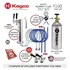 Kegco Z163s-2 Dispensador Cerveza Digital Comercial 1 Grifo