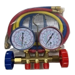 Manometro Manifold Refrigeracion - R410a - R134 - R404 - R22