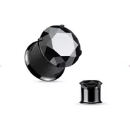 Piercing Expansor Zirconio Negro 5, 6, 8 Y 10mm Piercing Argentina ®