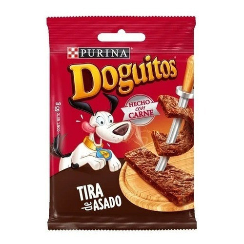 Snack Purina Doguitos tira de asado 65g