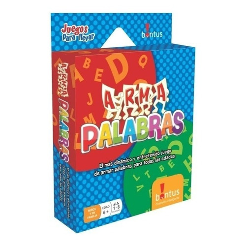 Juego De Cartas Armapalabras Bontus Jugueteria Del Tomate