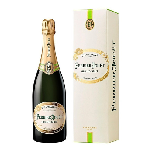 Perrier-jouët Champagne Francés Grand Brut Botella De 750 Ml