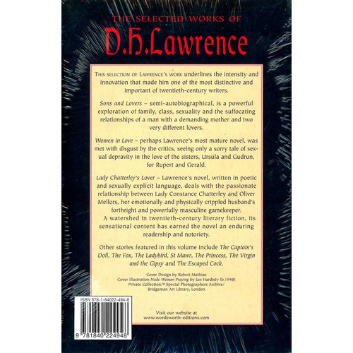 Selected Works Of D.h. Lawrence,the - Lawrence David Herbert