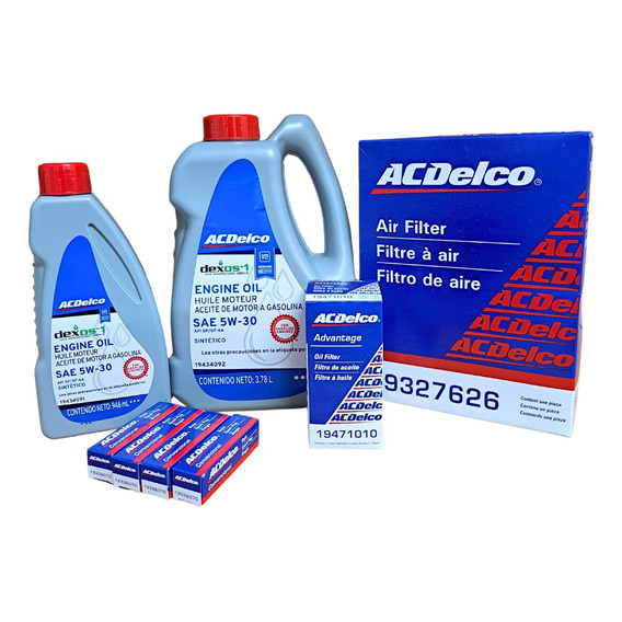 Kit De Afinacion Sonic 2012 A 2016 Sintetico 5w30